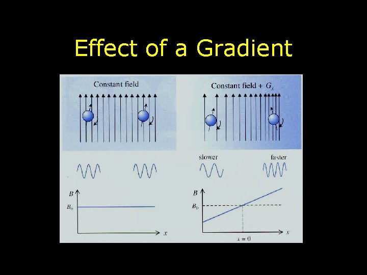 Effect of a Gradient 