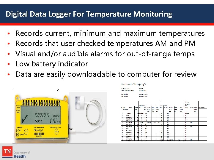 Digital Data Logger For Temperature Monitoring • • • Records current, minimum and maximum