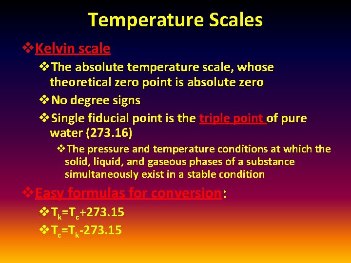 Temperature Scales v. Kelvin scale v. The absolute temperature scale, whose theoretical zero point