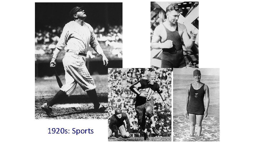 1920 s: Sports 