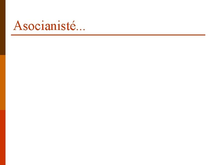 Asocianisté. . . 