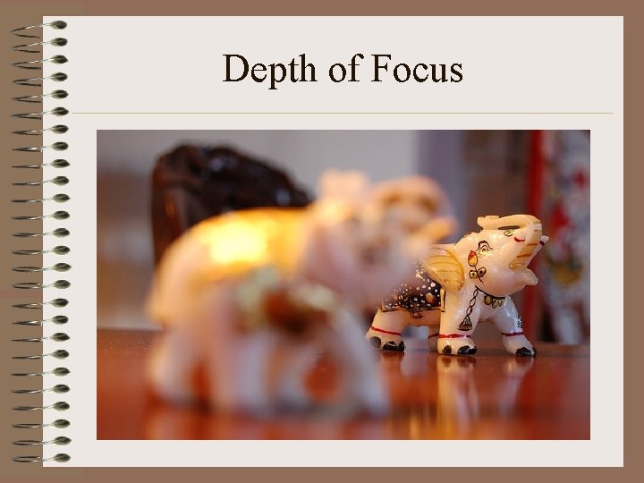 Depth of Focus 