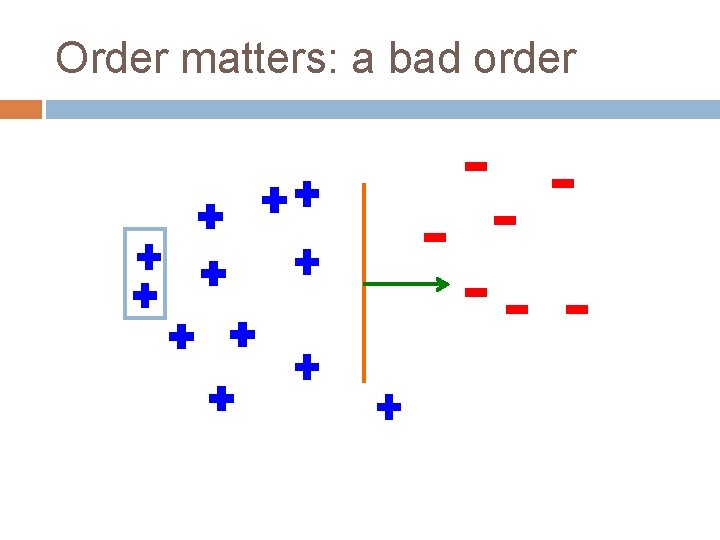 Order matters: a bad order 