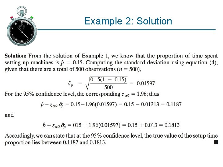 Example 2: Solution 