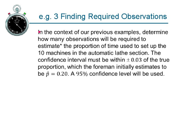 e. g. 3 Finding Required Observations § 