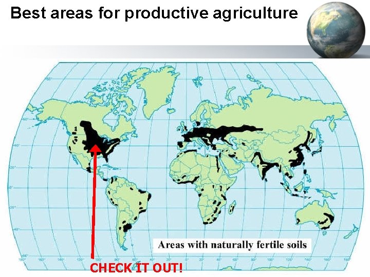 Best areas for productive agriculture CHECK IT OUT! 45 