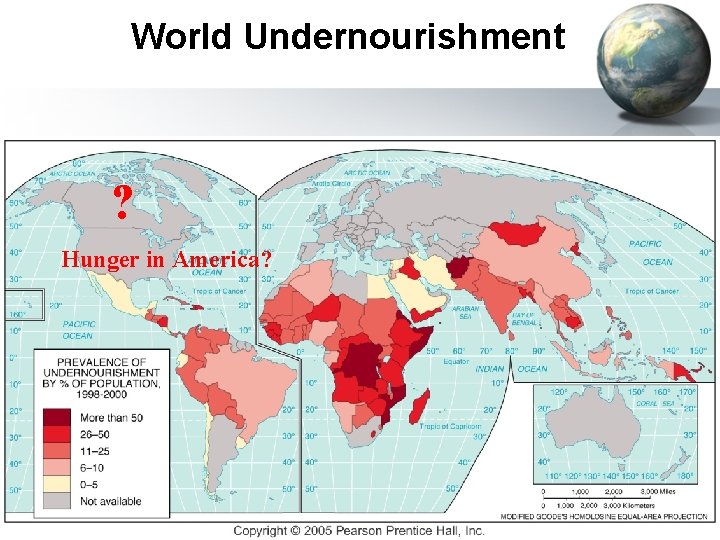 World Undernourishment ? Hunger in America? 
