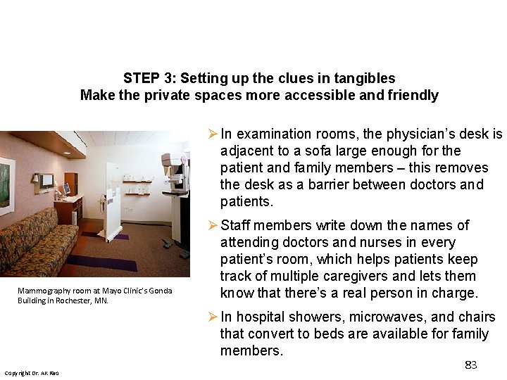 STEP 3: Setting up the clues in tangibles Make the private spaces more accessible STEP 3: Setting up the clues in tangibles Make the private spaces more accessible