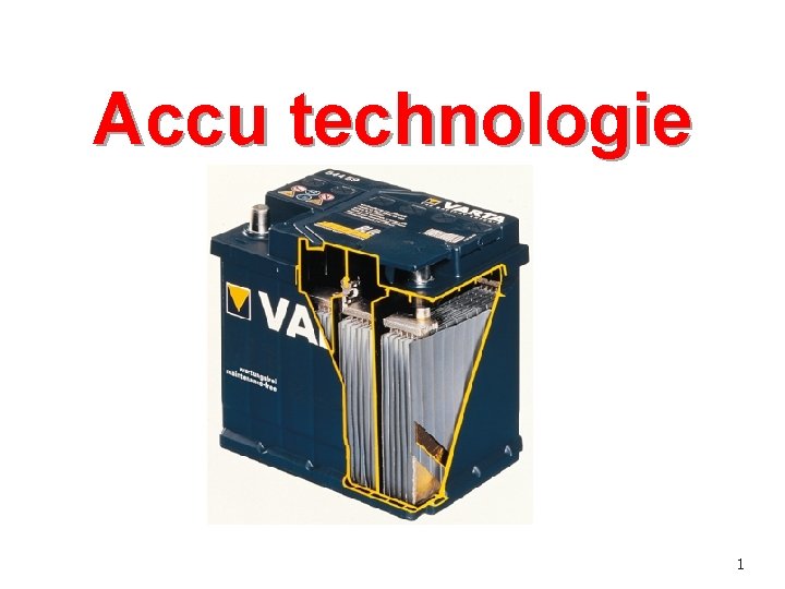 Accu technologie 1 