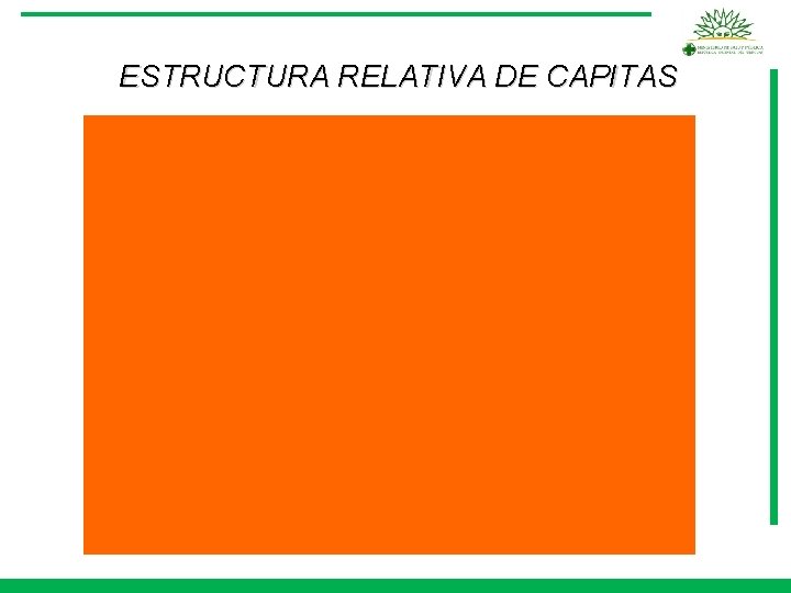 ESTRUCTURA RELATIVA DE CAPITAS 