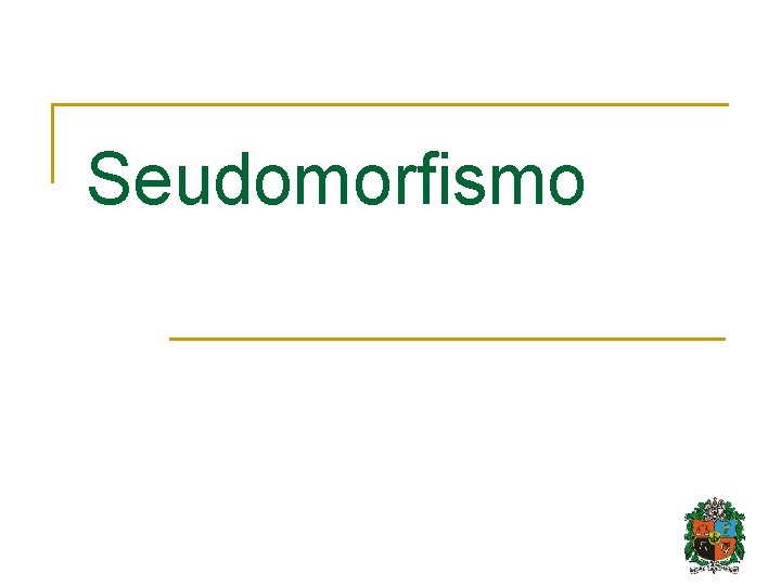Seudomorfismo 