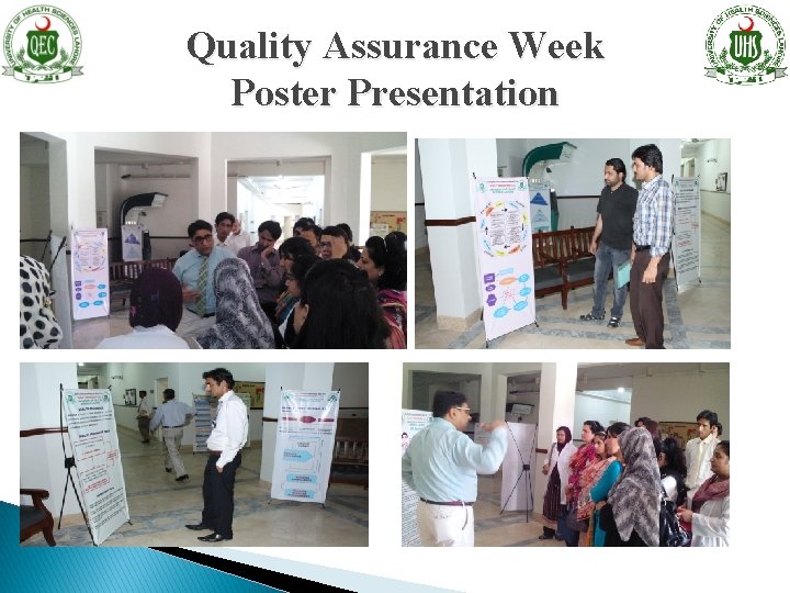 Quality Assurance Week Poster Presentation 