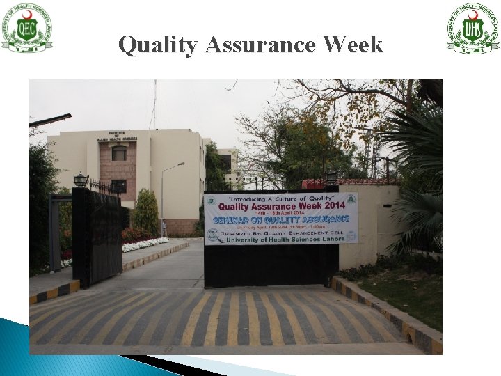 Quality Assurance Week 