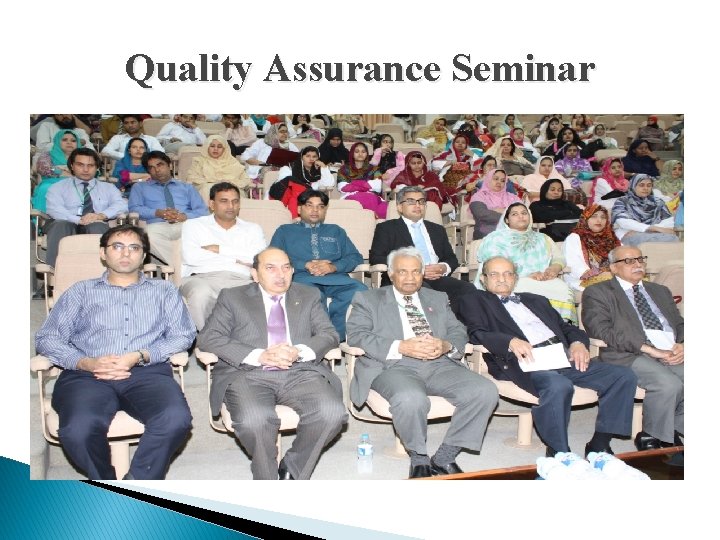 Quality Assurance Seminar 