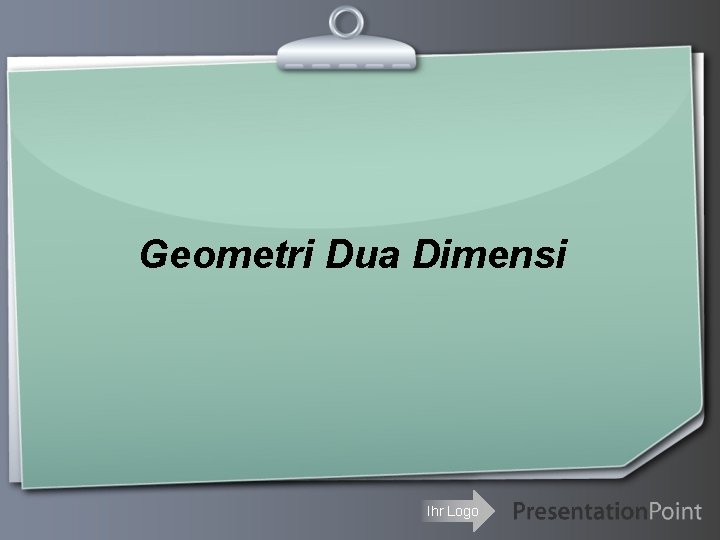Geometri Dua Dimensi Ihr Logo 