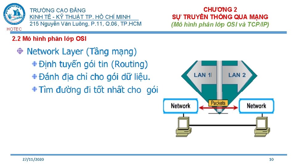 HOTEC TRƯỜNG CAO ĐẲNG KINH TẾ - KỸ THUẬT TP. HỒ CHÍ MINH 215