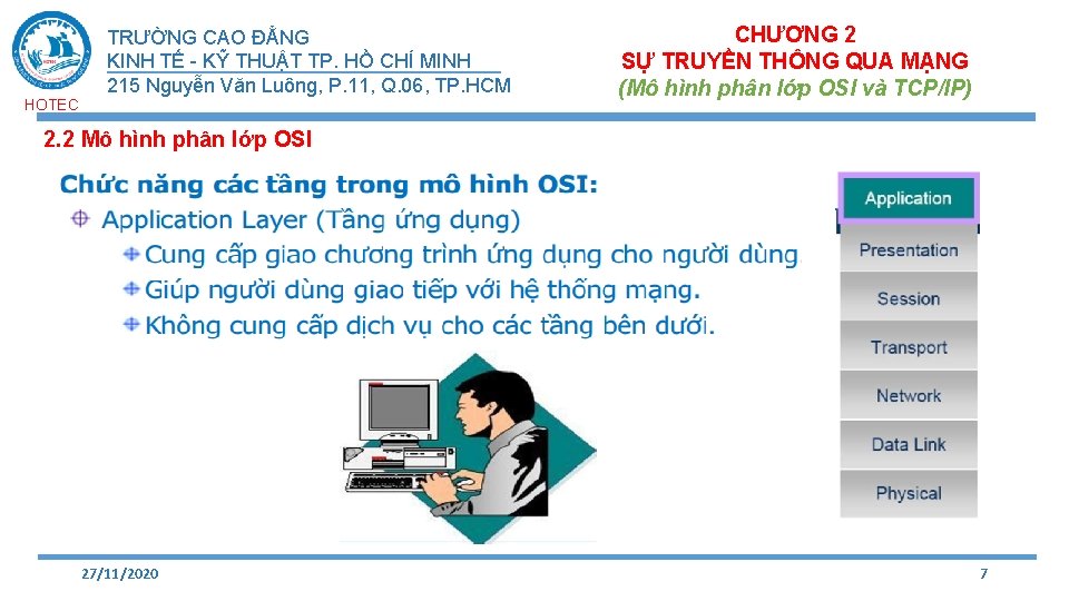 HOTEC TRƯỜNG CAO ĐẲNG KINH TẾ - KỸ THUẬT TP. HỒ CHÍ MINH 215