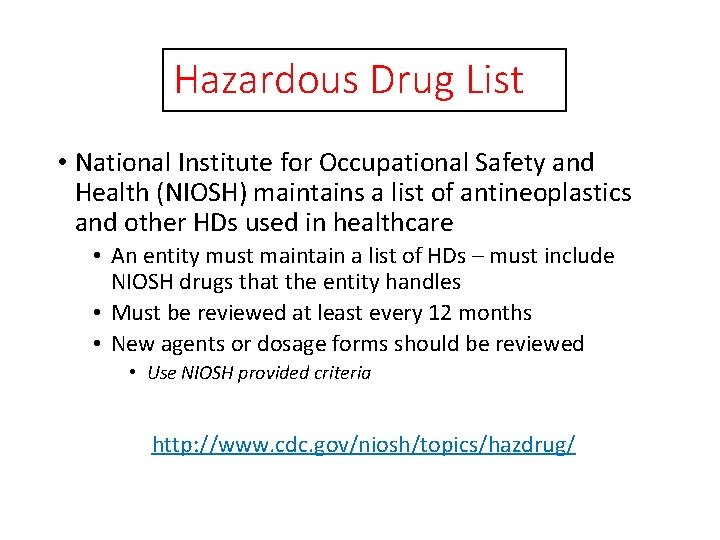 USP 800 Avoiding the Hazards of Non Compliance