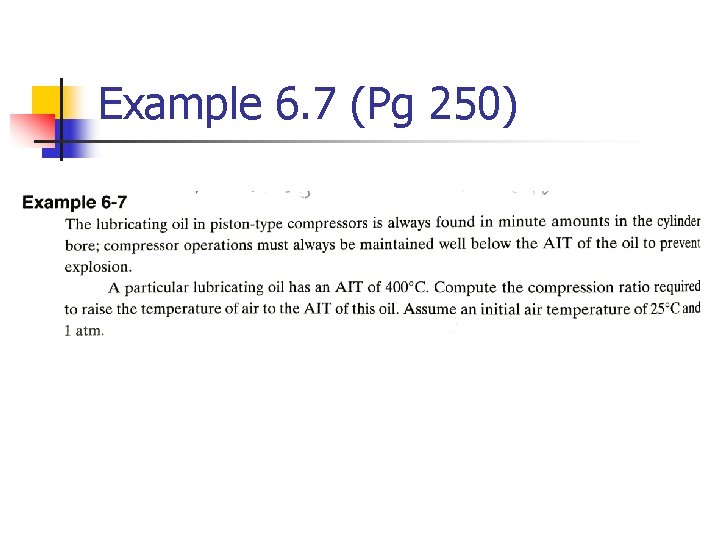 Example 6. 7 (Pg 250) 
