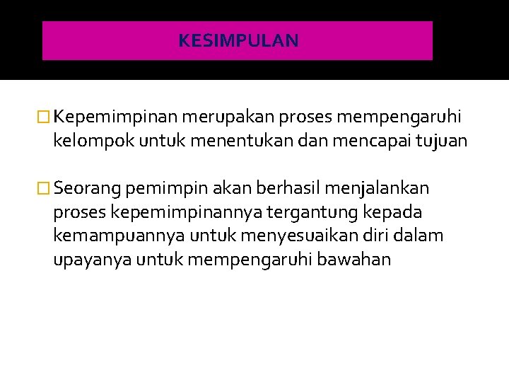 Kepemimpinan Dalam Perawatan Wijar Prasetyo S Kep Ns