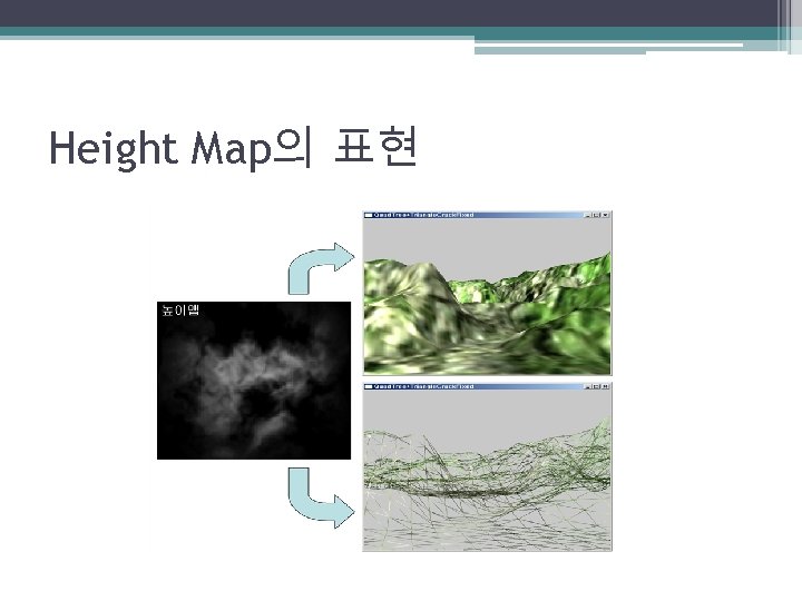 Height Map의 표현 