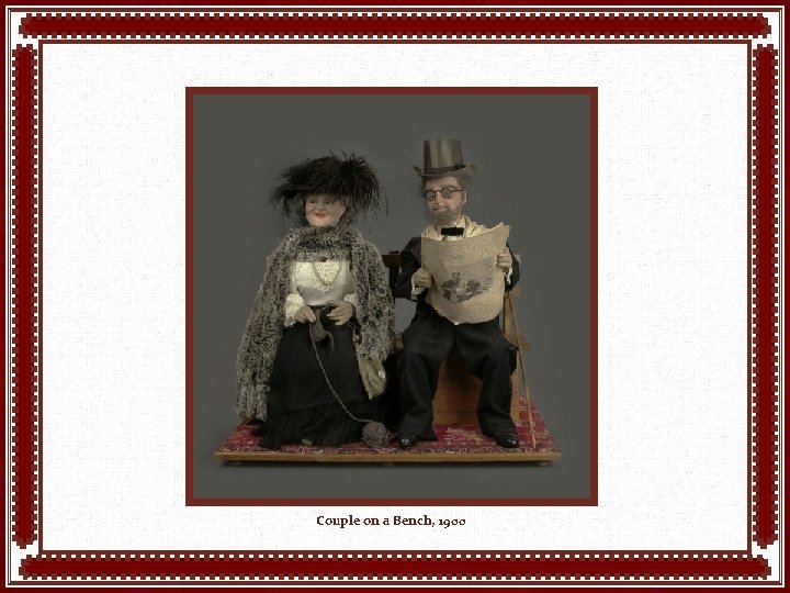 Couple on a Bench, 1900 