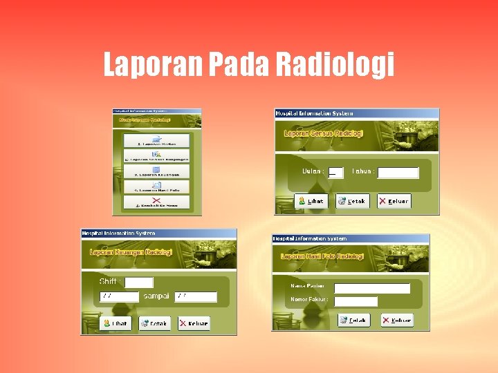 Laporan Pada Radiologi 