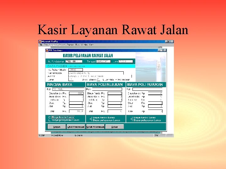 Kasir Layanan Rawat Jalan 