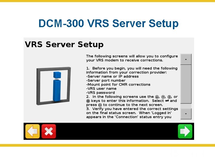 DCM-300 VRS Server Setup 