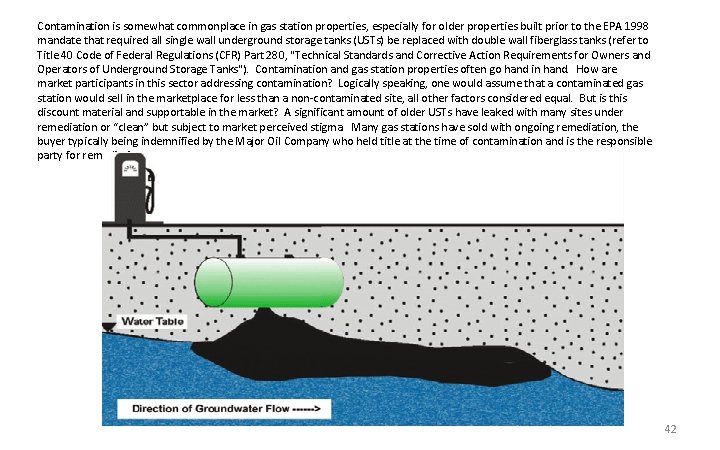Contamination is somewhat commonplace in gas station properties, especially for older properties built prior