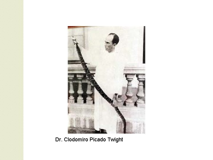 Dr. Clodomiro Picado Twight 