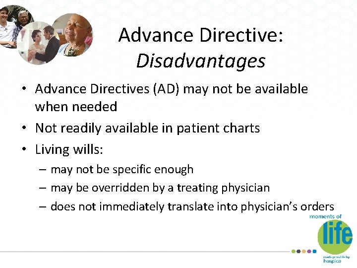 Planning Ahead Advance Directives And Endoflife Decisions This