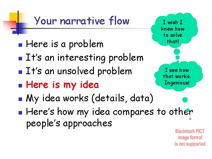 Your narrative flow n n n I wish I knew how to solve that! Your narrative flow n n n I wish I knew how to solve that!