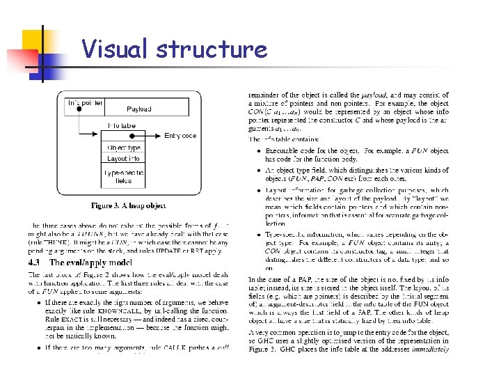 Visual structure Visual structure