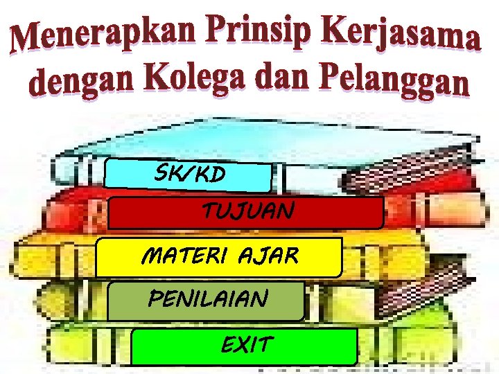 SK/KD TUJUAN MATERI AJAR PENILAIAN EXIT 