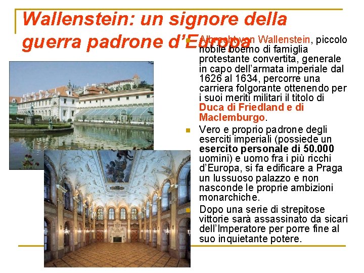 Wallenstein: un signore della Albrecht von Wallenstein, piccolo guerra padrone d’Europa nobile boemo di Wallenstein: un signore della Albrecht von Wallenstein, piccolo guerra padrone d’Europa nobile boemo di
