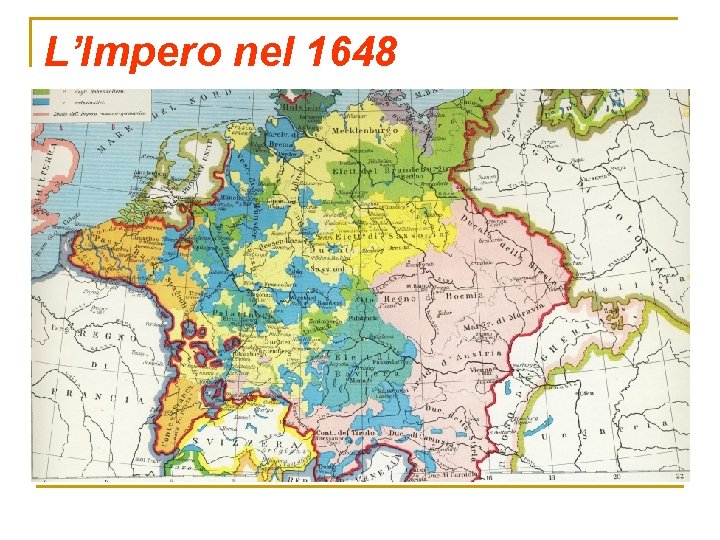 L’Impero nel 1648 