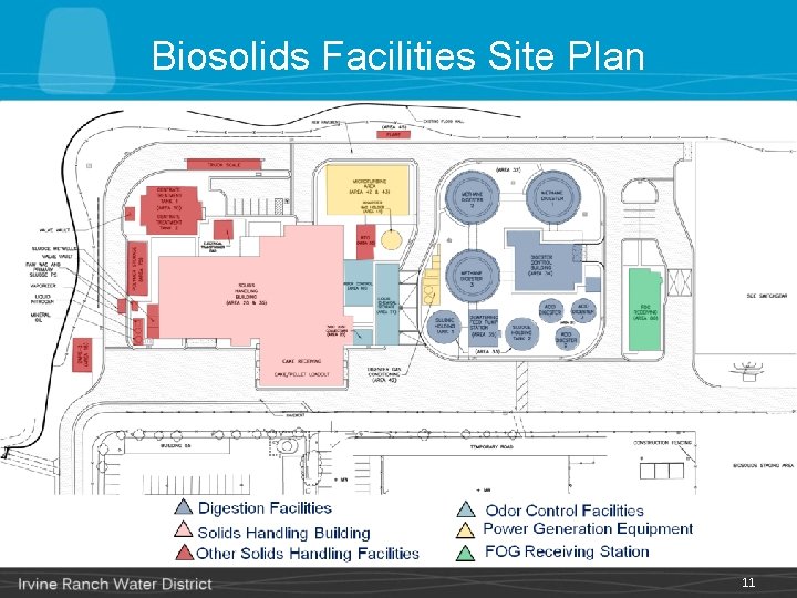 Biosolids Facilities Site Plan 11 