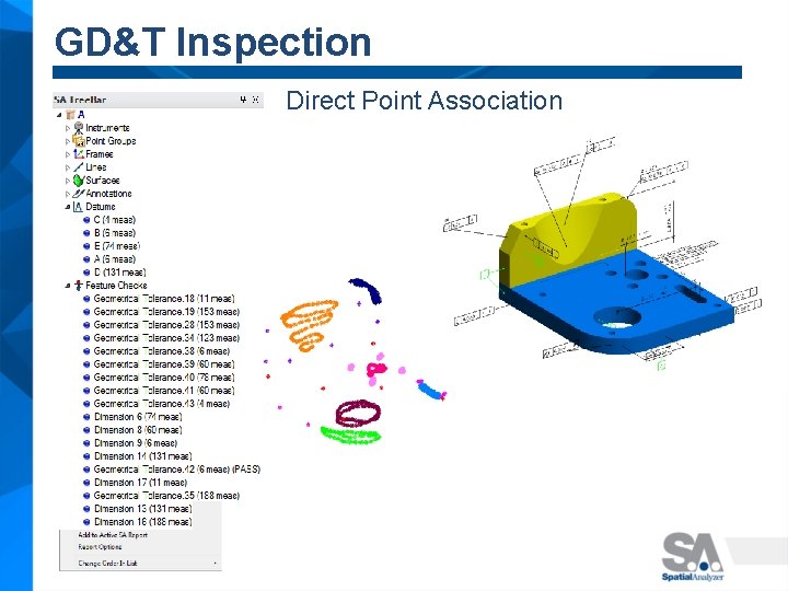 GD&T Inspection Direct Point Association 