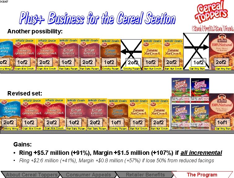 3/20/07 Another possibility: of 2 1 of 2 brry Mrng Cran Alm Crnch 2 3/20/07 Another possibility: of 2 1 of 2 brry Mrng Cran Alm Crnch 2