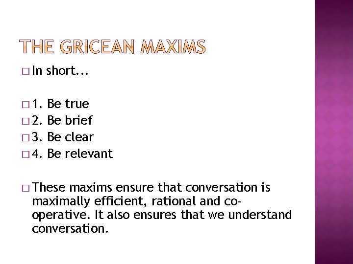 � In � 1. short. . . Be � 2. Be � 3. Be � In � 1. short. . . Be � 2. Be � 3. Be