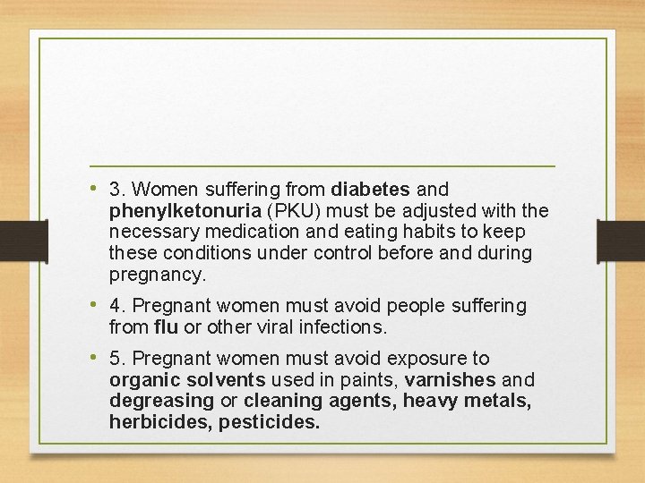 • 3. Women suffering from diabetes and phenylketonuria (PKU) must be adjusted with • 3. Women suffering from diabetes and phenylketonuria (PKU) must be adjusted with