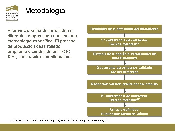 Metodología El proyecto se ha desarrollado en diferentes etapas cada una con una metodología
