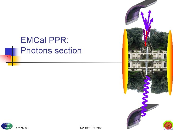 EMCal PPR: Photons section 07/03/09 EMCal PPR: Photons 1/22 