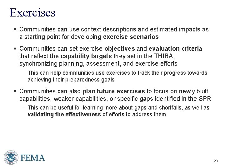 Exercises § Communities can use context descriptions and estimated impacts as a starting point