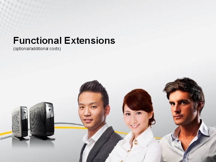 Functional Extensions (optional/additional costs) 