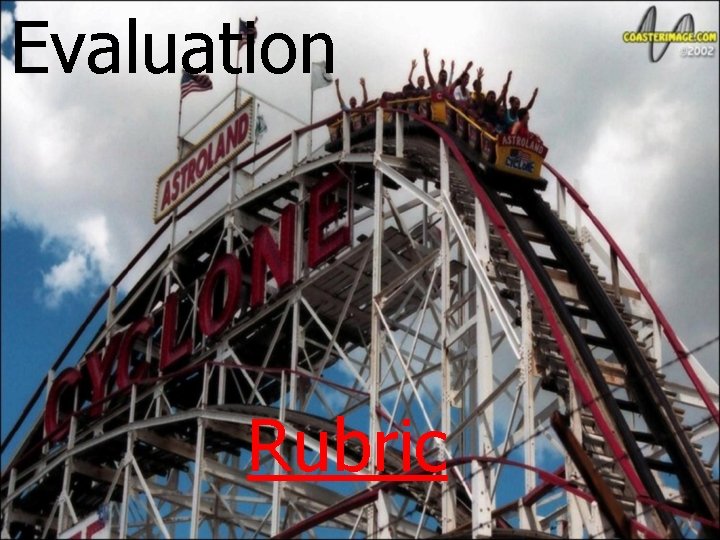 Evaluation Rubric 