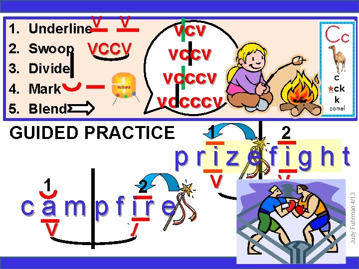 Underline. V V Swoop VCCV Divide Mark Blend vcv vcccv vccccv GUIDED PRACTICE 1