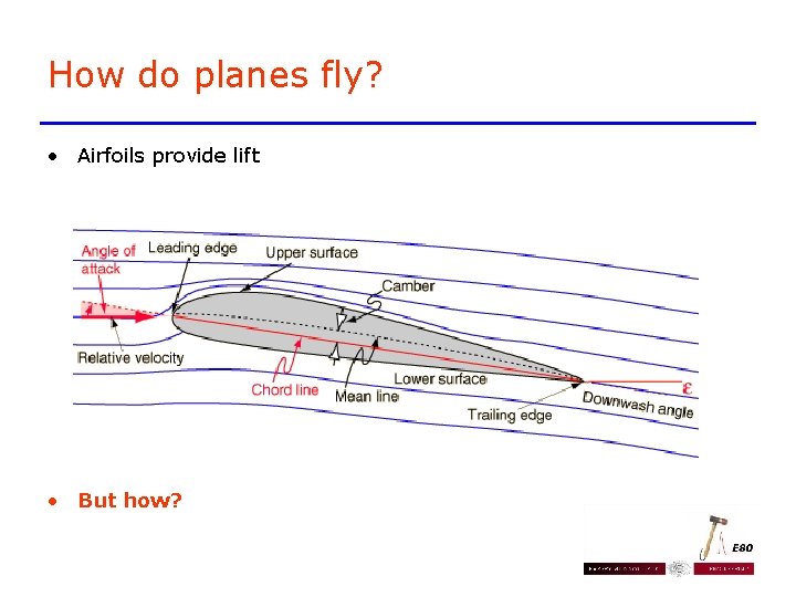 How do planes fly? • Airfoils provide lift • But how? How do planes fly? • Airfoils provide lift • But how?