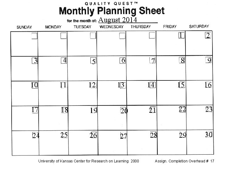 August 2014 1 2 3 4 5 6 7 8 9 10 11 12